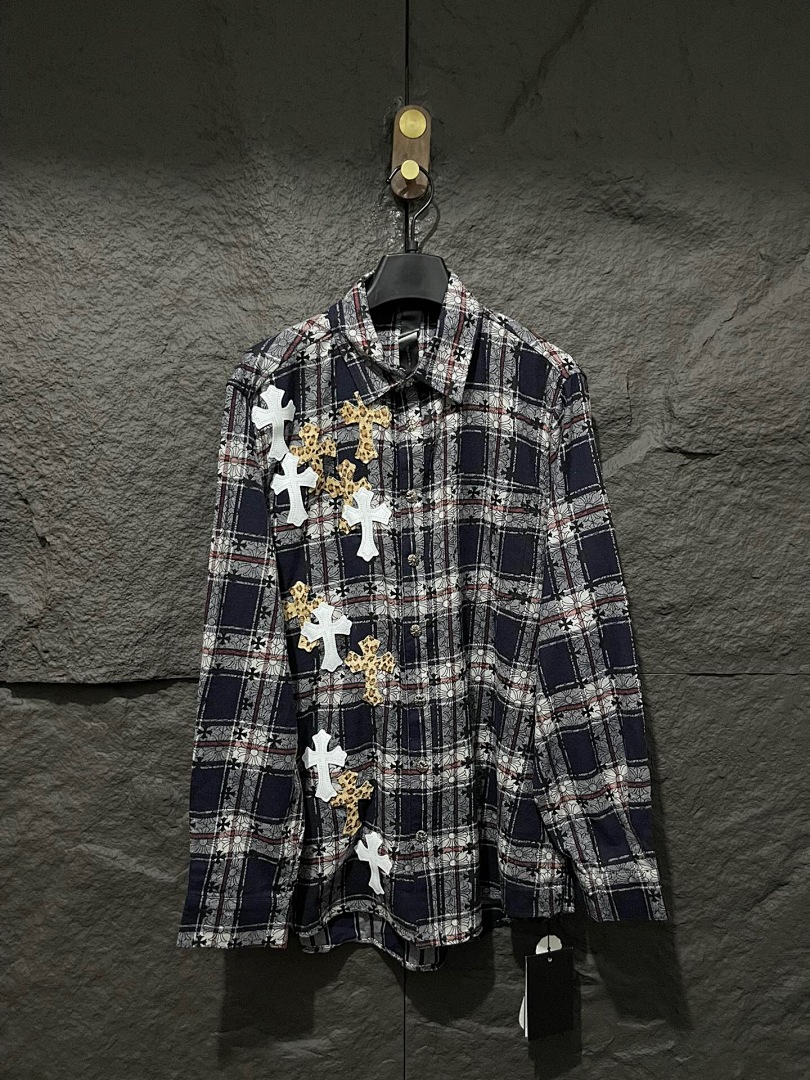 Christian Louboutin CH Chrome Hearts Chequer Shirt, photo 1
