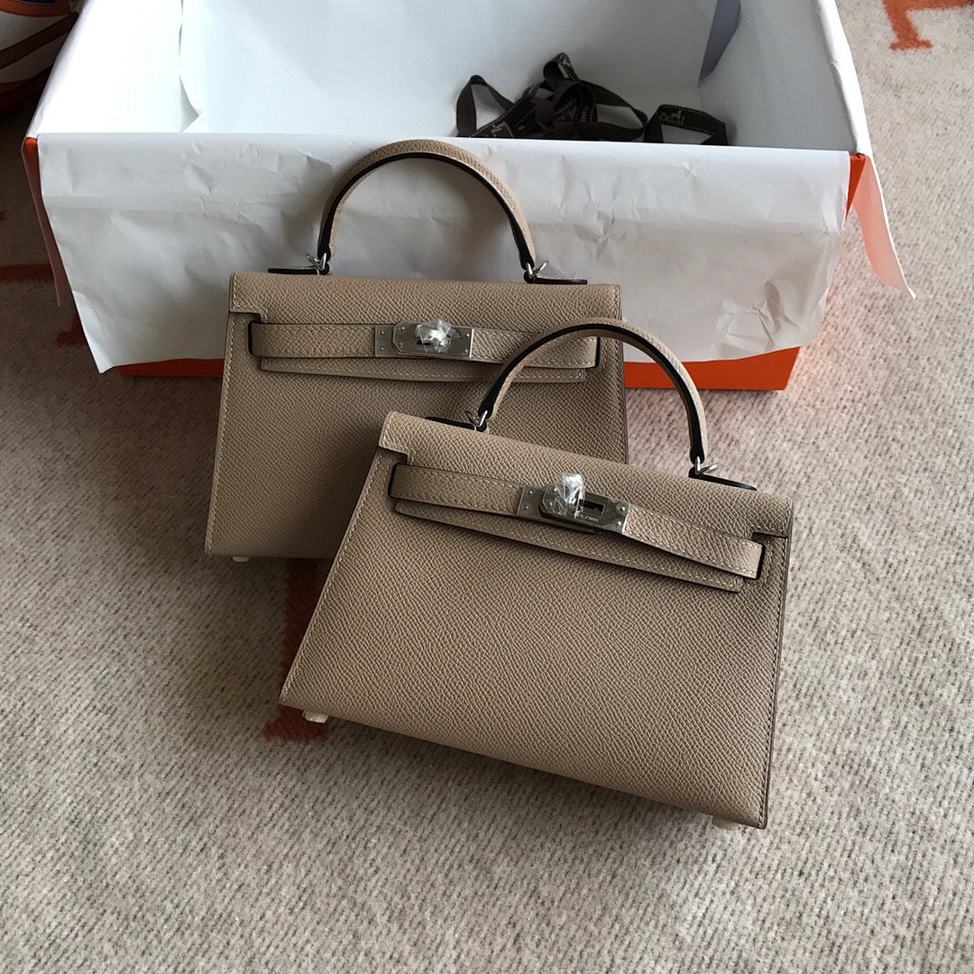 Other Wind Grey Minikelly Gen Epsom Leather, photo 1