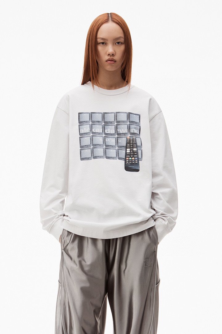 Christian Louboutin Christian Louboutin Alexanderwang Big Electric DL High Print Long Sleeve T, photo 1