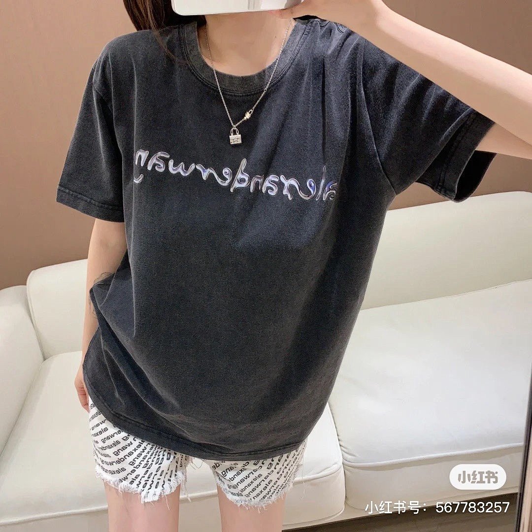Christian Louboutin Christian Louboutin 2023 New Washed Print Short Sleeve T, photo 1