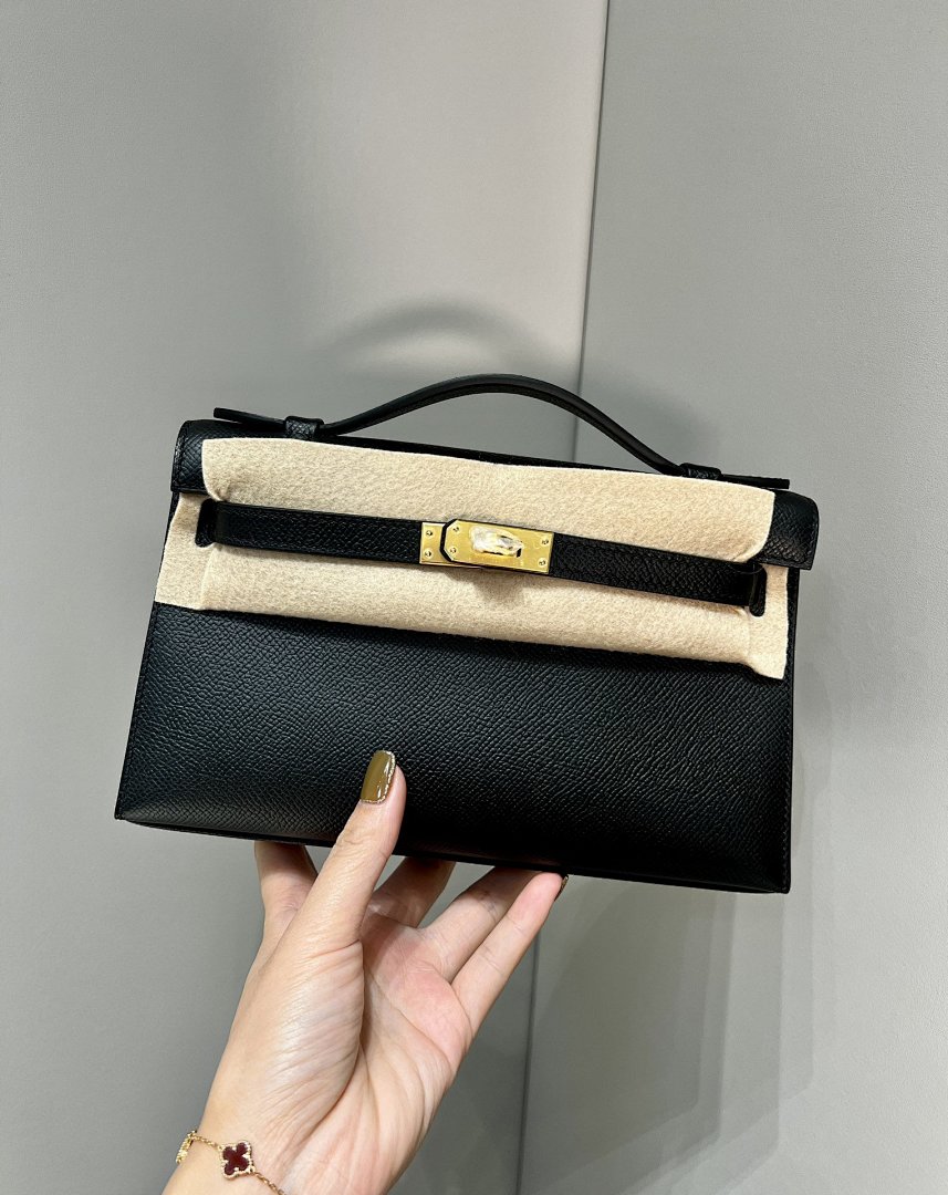 Other Kelly Gen Ck89 Epsom Black Gold Buckle 22Cm, photo 1
