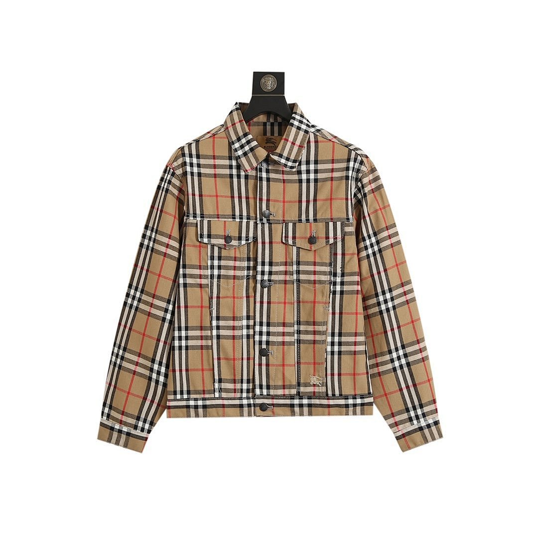 Christian Louboutin Christian Louboutin 𝙎𝙪𝙥𝙧𝙚𝙢𝙚 × 𝘽𝙪𝙧𝙗𝙚𝙧𝙧𝙮 Sup Bbr Collab Embroidered Plaid, photo 1