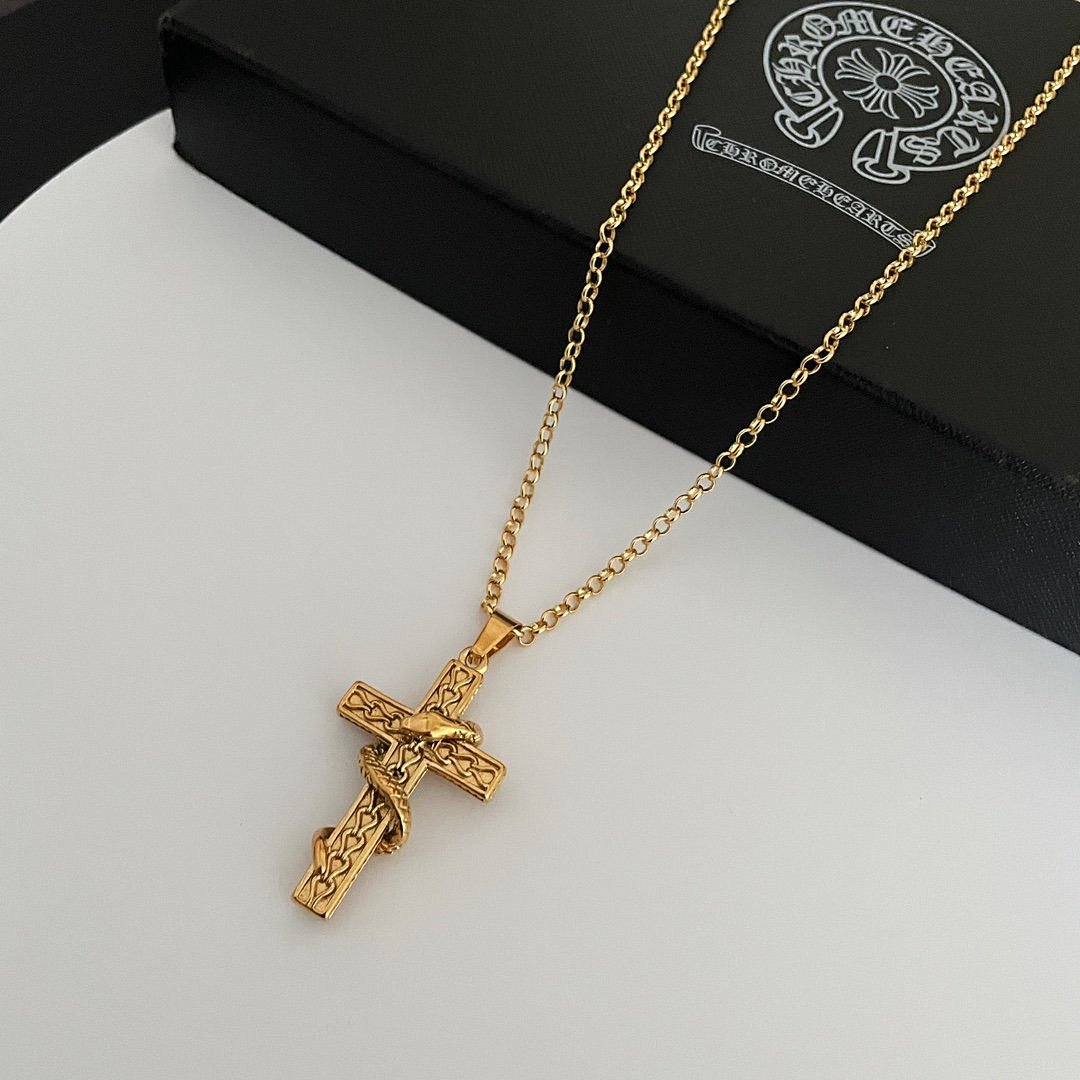 Chanel Chrome Hearts Pendant - Image 17