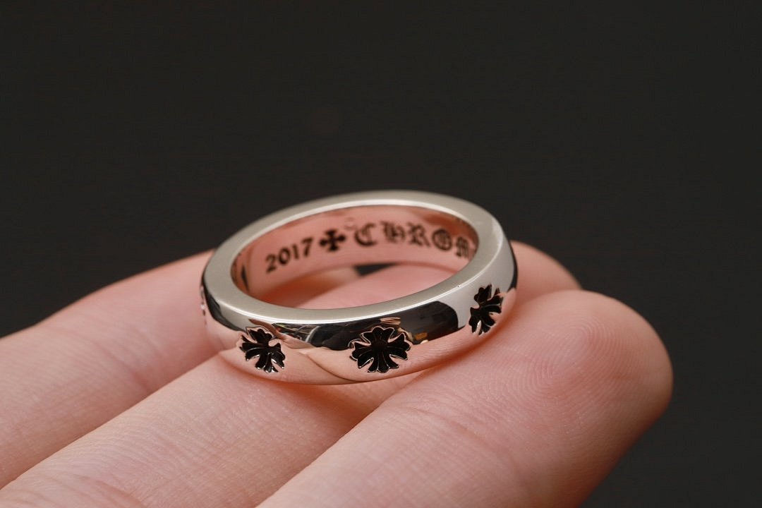 Chanel Chrome Hearts Ring - Image 8
