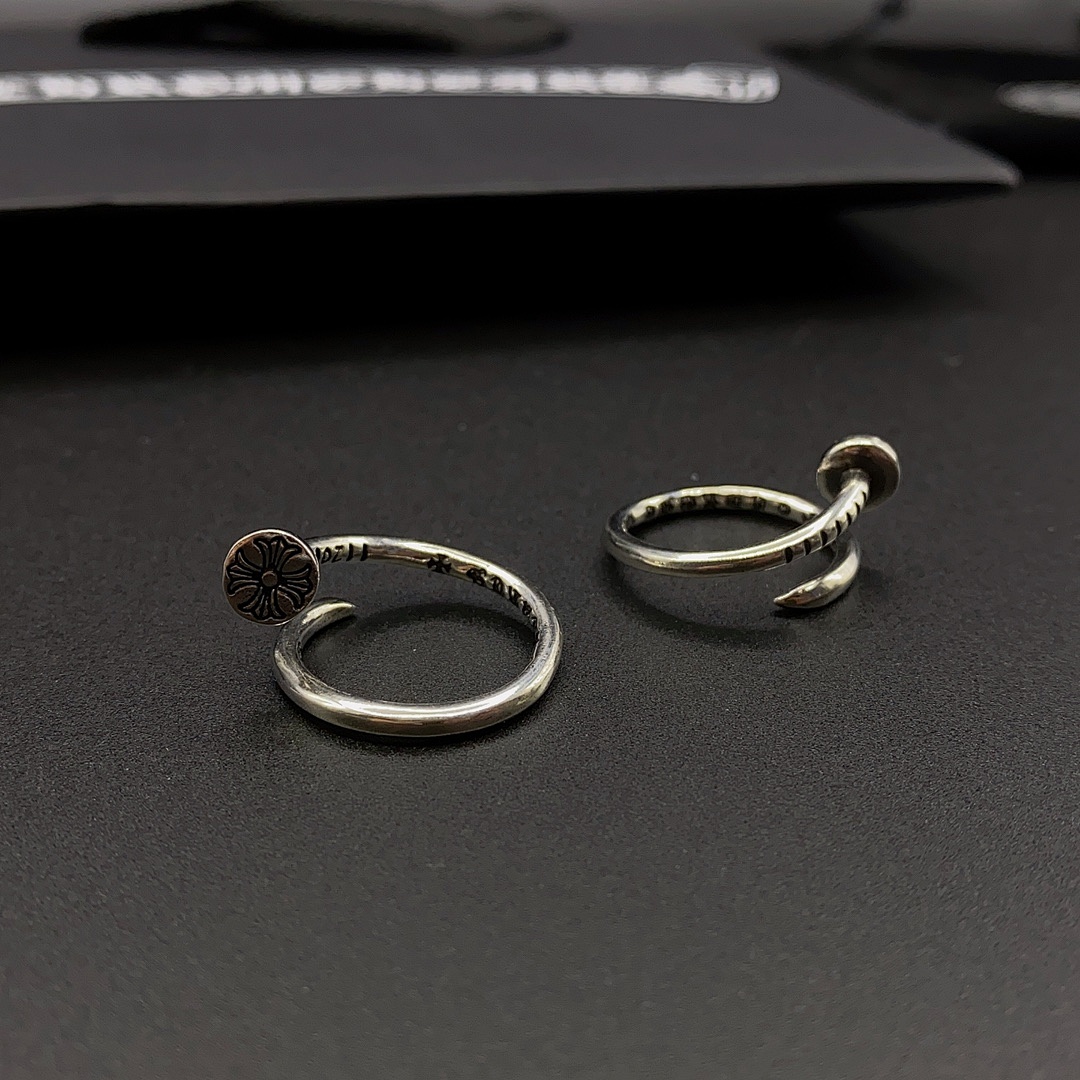 Chanel Chrome Hearts Ring - Image 19