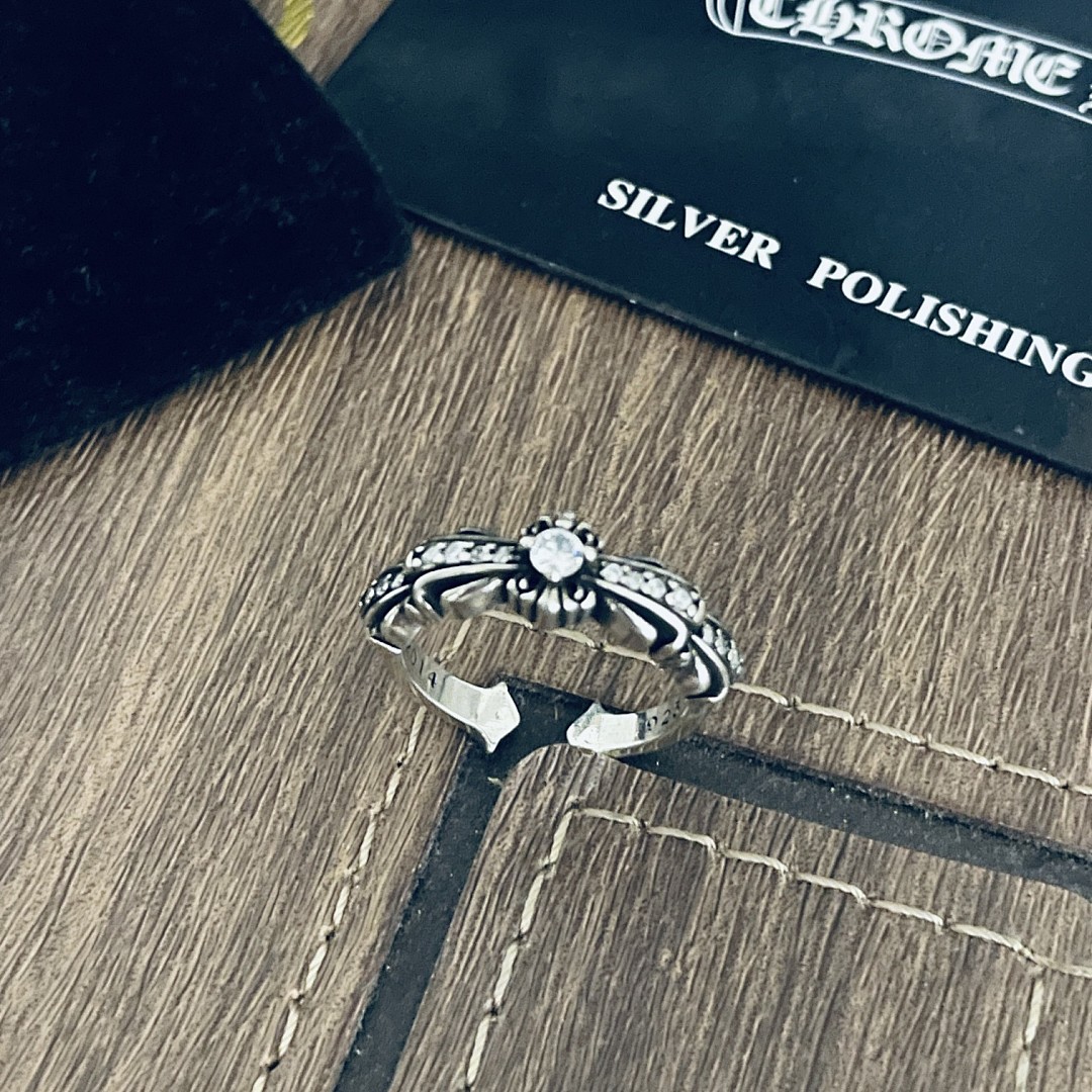 Chanel Chrome Hearts Ring - Image 67