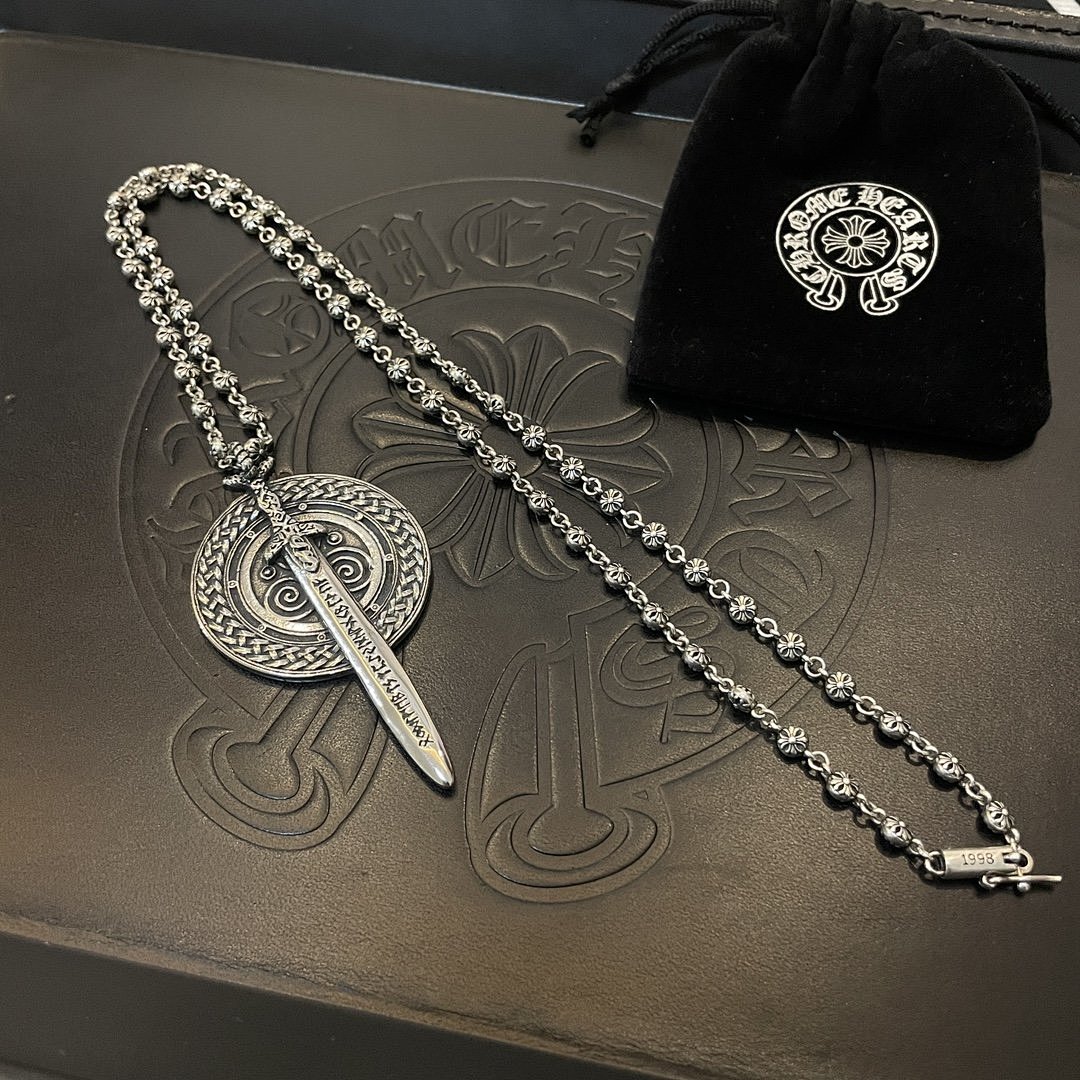 Chanel Chrome Hearts Pendant - Image 60