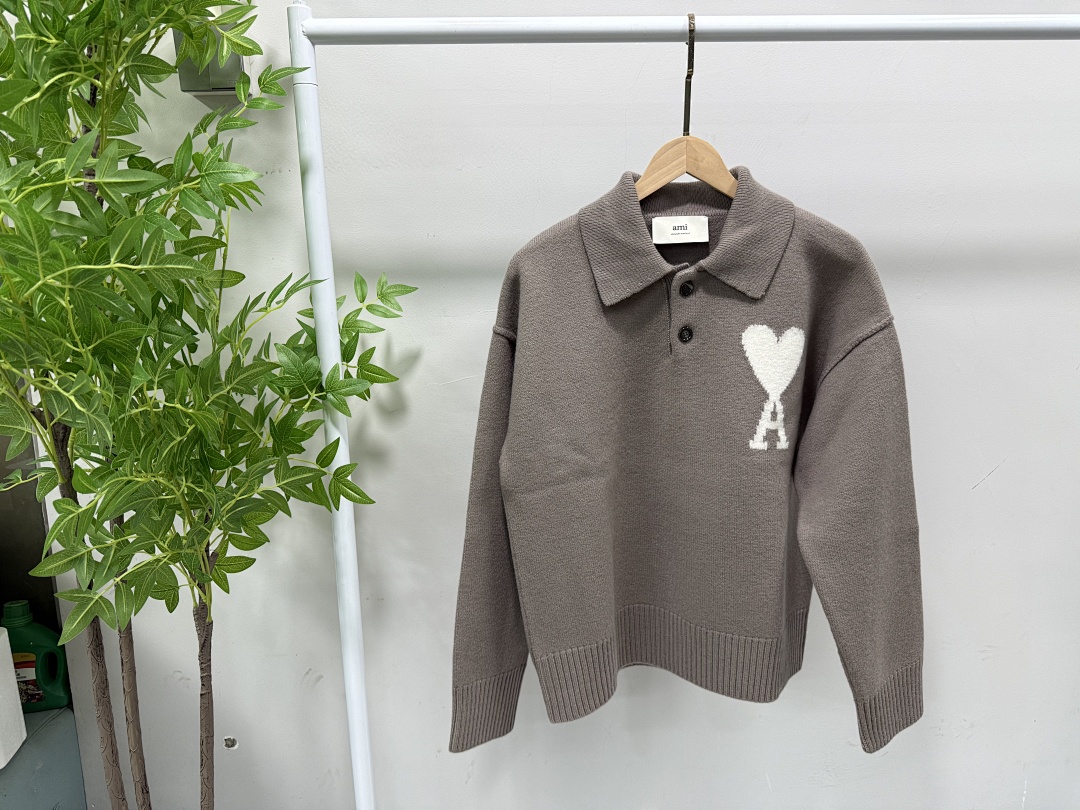 Unbranded Camel Fleece Buckle Alpaca Button Sweater - Image 17