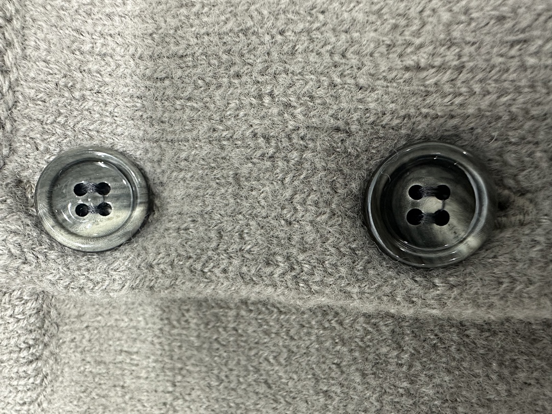 Unbranded Camel Fleece Buckle Alpaca Button Sweater - Image 24