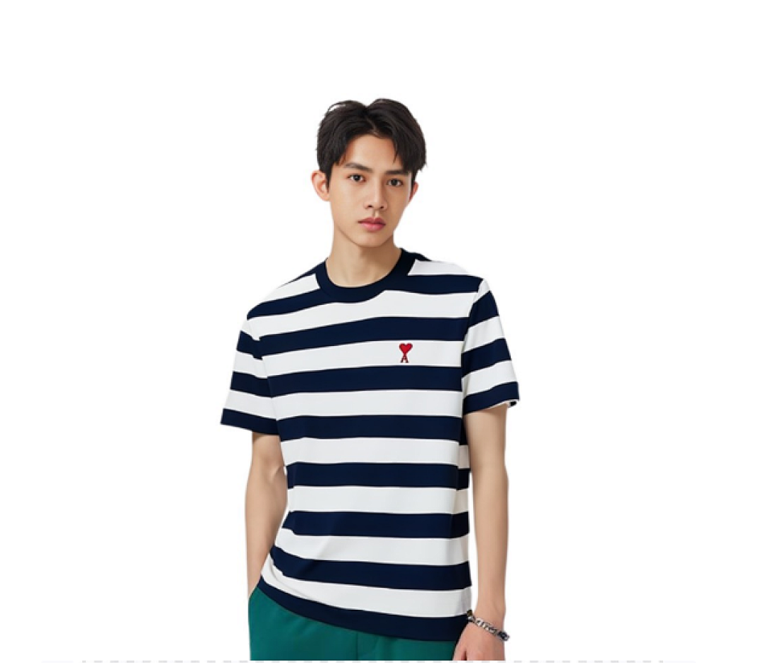 Unbranded Small Striped T - Image 2