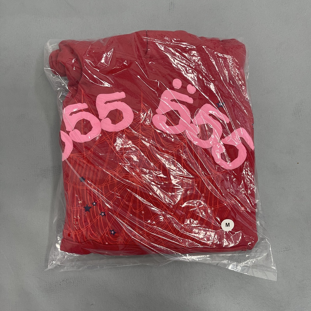 Sp5der ¥150🔥Discount🔥Sp5Der 1:1 555 (Red) - Image 25