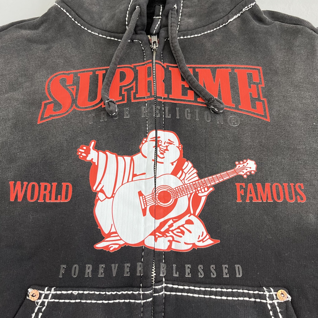 Bape ¥388 Supreme Zip Hooide - Image 4