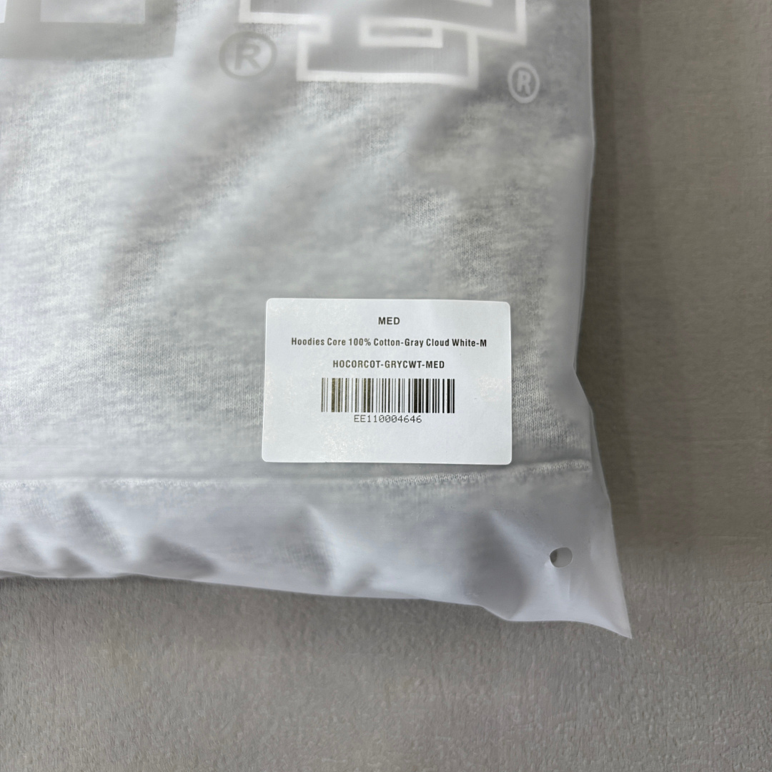 Christian Louboutin ¥268 EE Basic Hoodie Grey/White (24FW) - Image 16