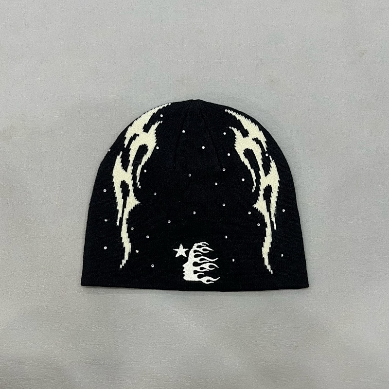 Hellstar Hellstar ¥99 Flame Beanie (Black), photo 1