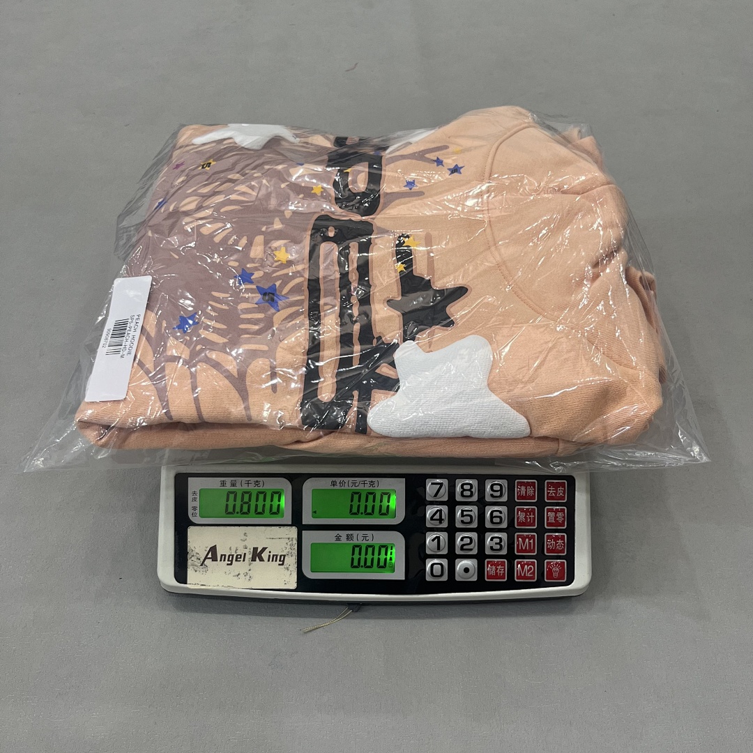 Sp5der ¥150🔥Discount🔥SP5 PEACH HOODIE 1:1 - Image 23