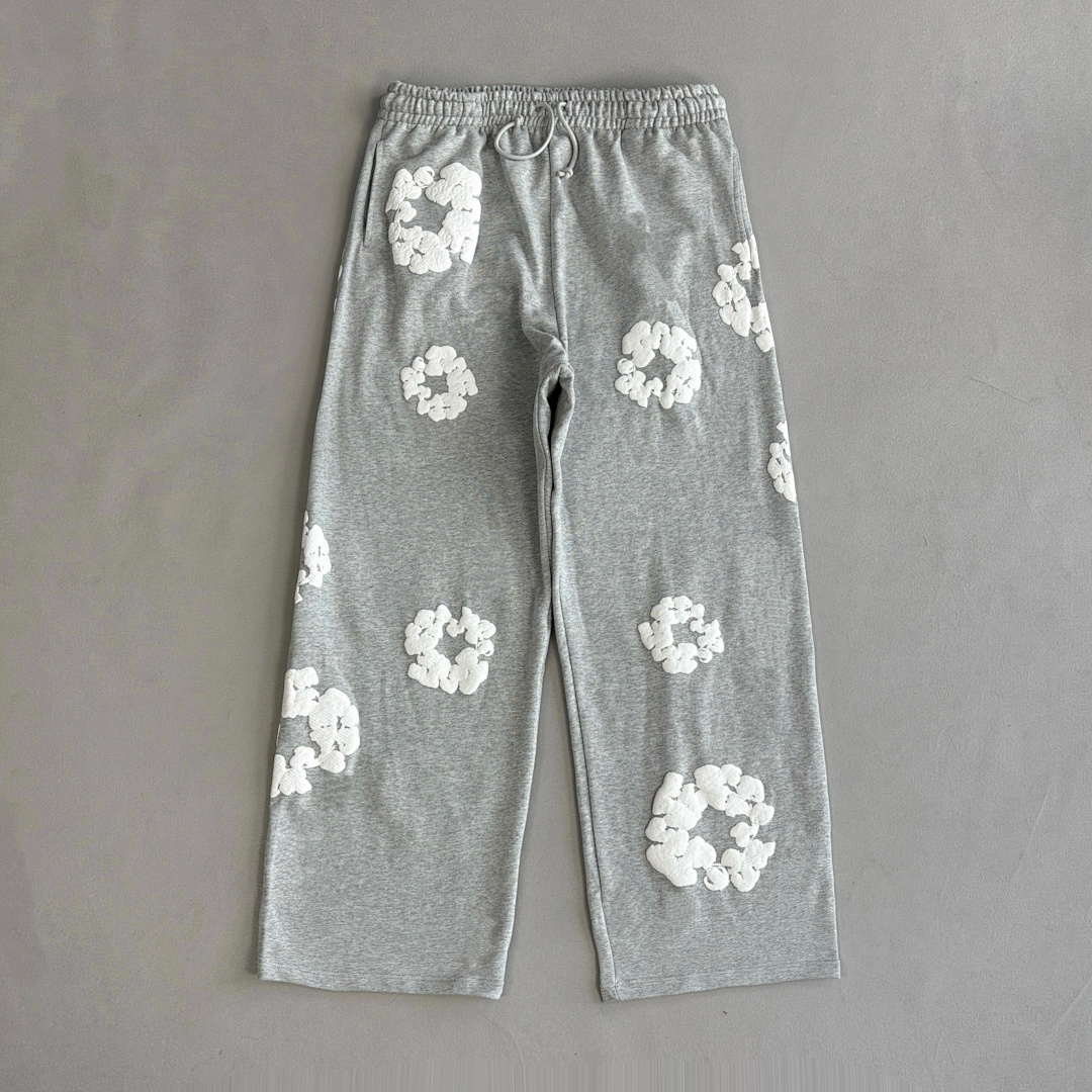 Unbranded ¥268 New Cotton Wreath BaggySweatpants Denim Tears - Image 64