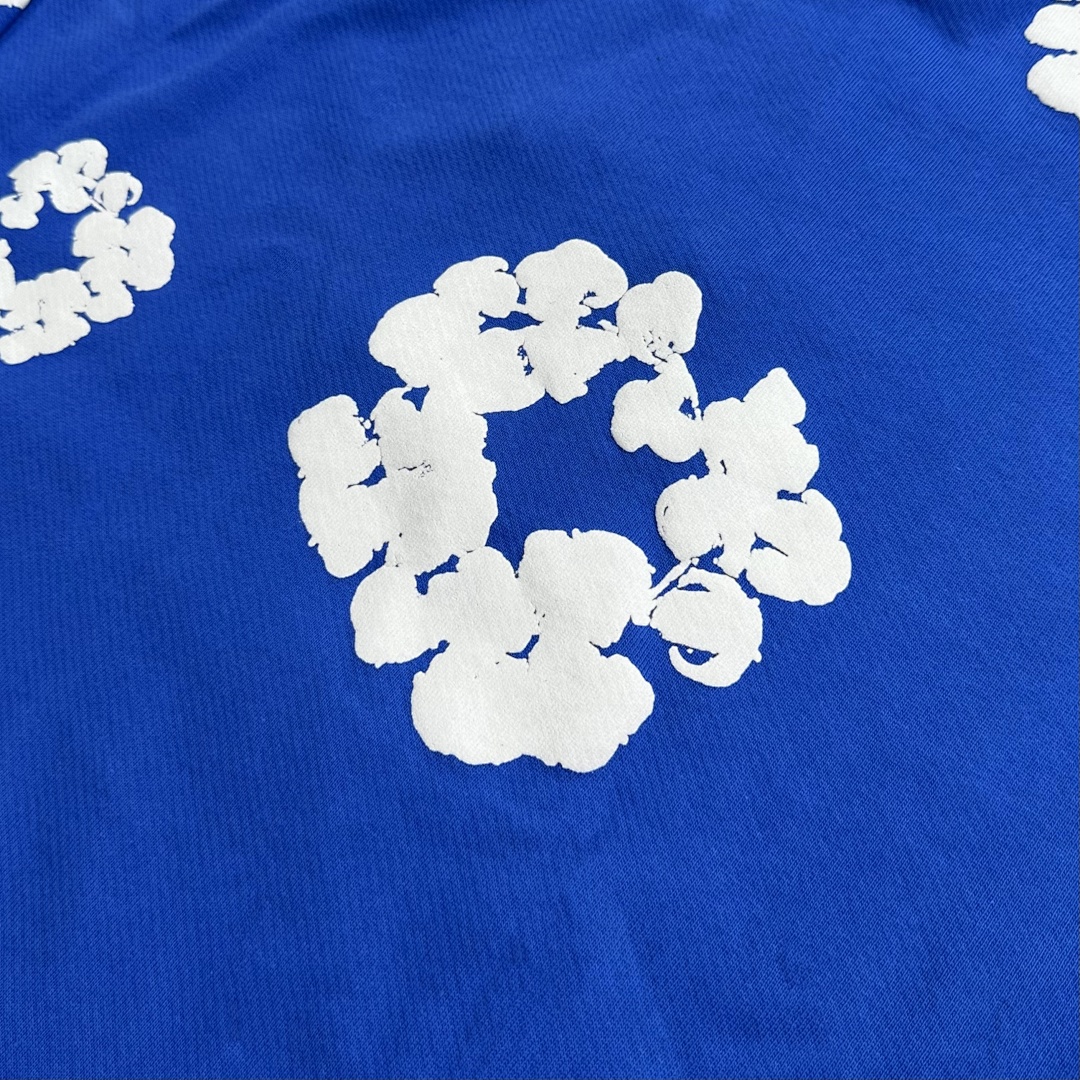 Unbranded ¥298 New Cotton Wreath Zip Hoodie Denim Tears - Image 47