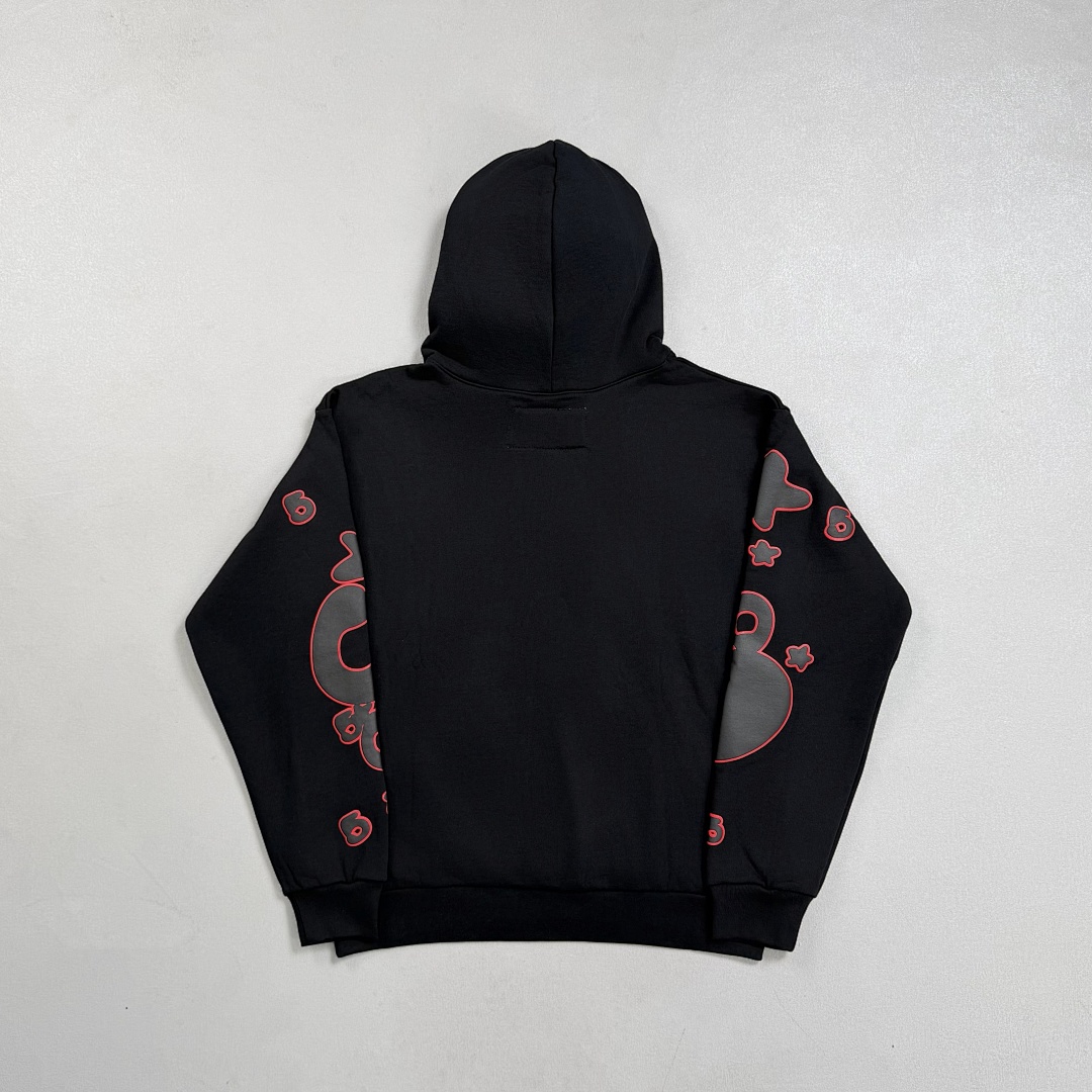 Sp5der ¥260 Sp5Der Beluga Outline Hoodie - Image 12