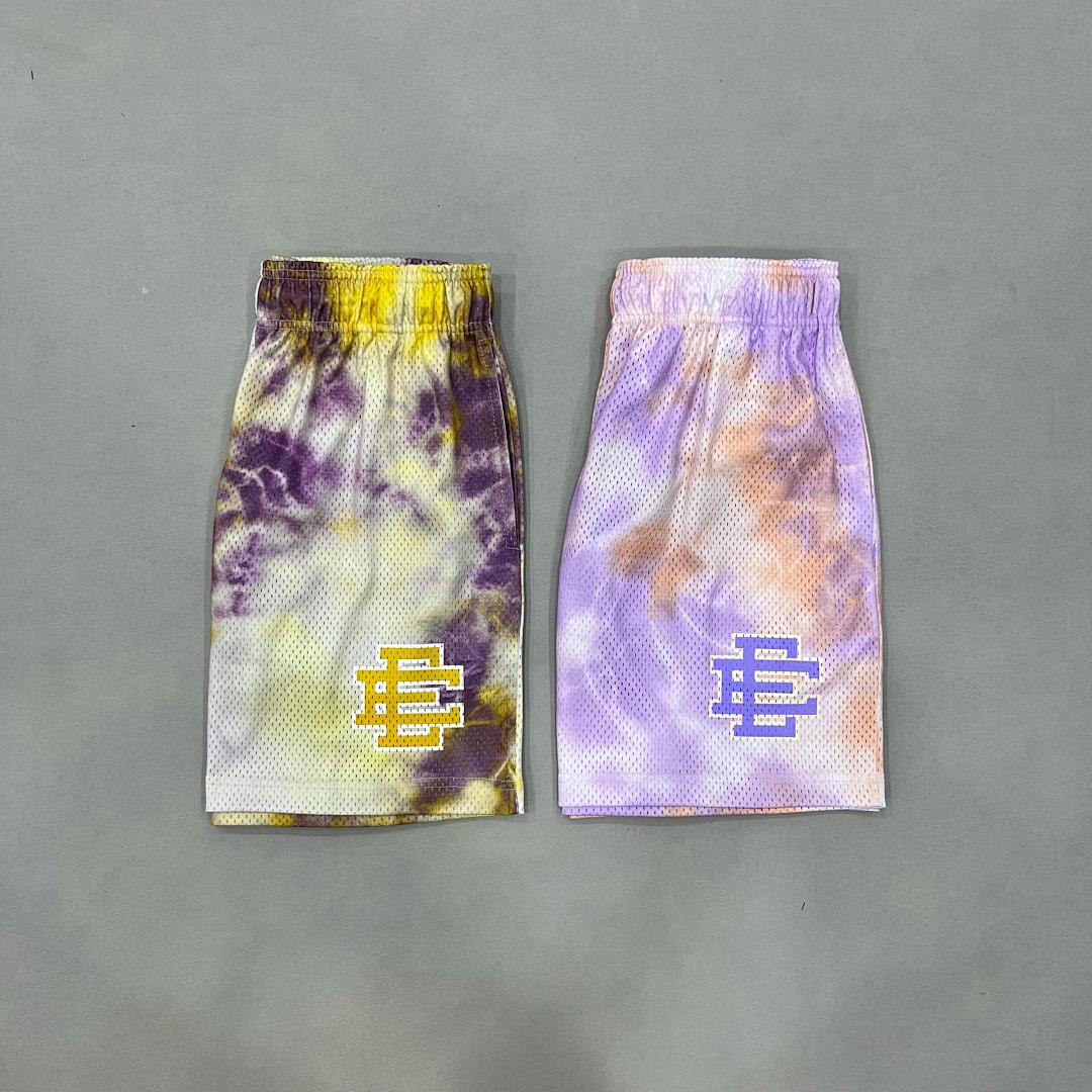 Eric Emanuel ¥98 EE Basic Short (Lavender Tie Dye/Blue)