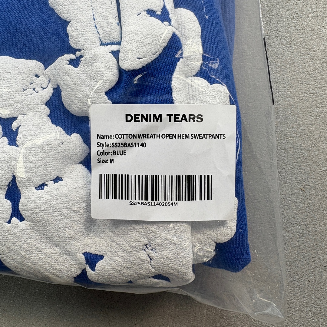 Unbranded ¥268 New Cotton Wreath BaggySweatpants Denim Tears - Image 37