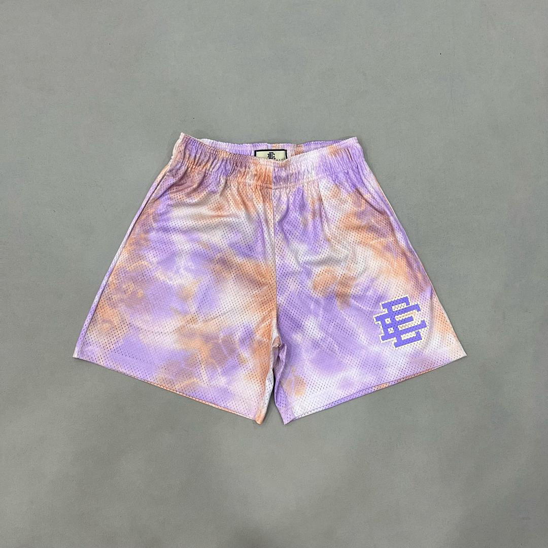 Eric Emanuel ¥98 EE Basic Short (Lavender Tie Dye/Blue) - Image 15
