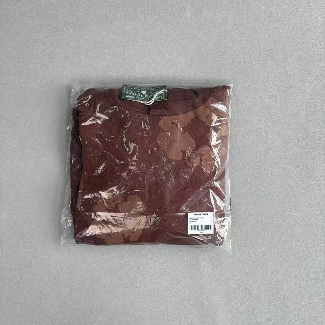 Unbranded ¥298 Denim Tears Mono Cotton Wreath Hoodie - Image 53