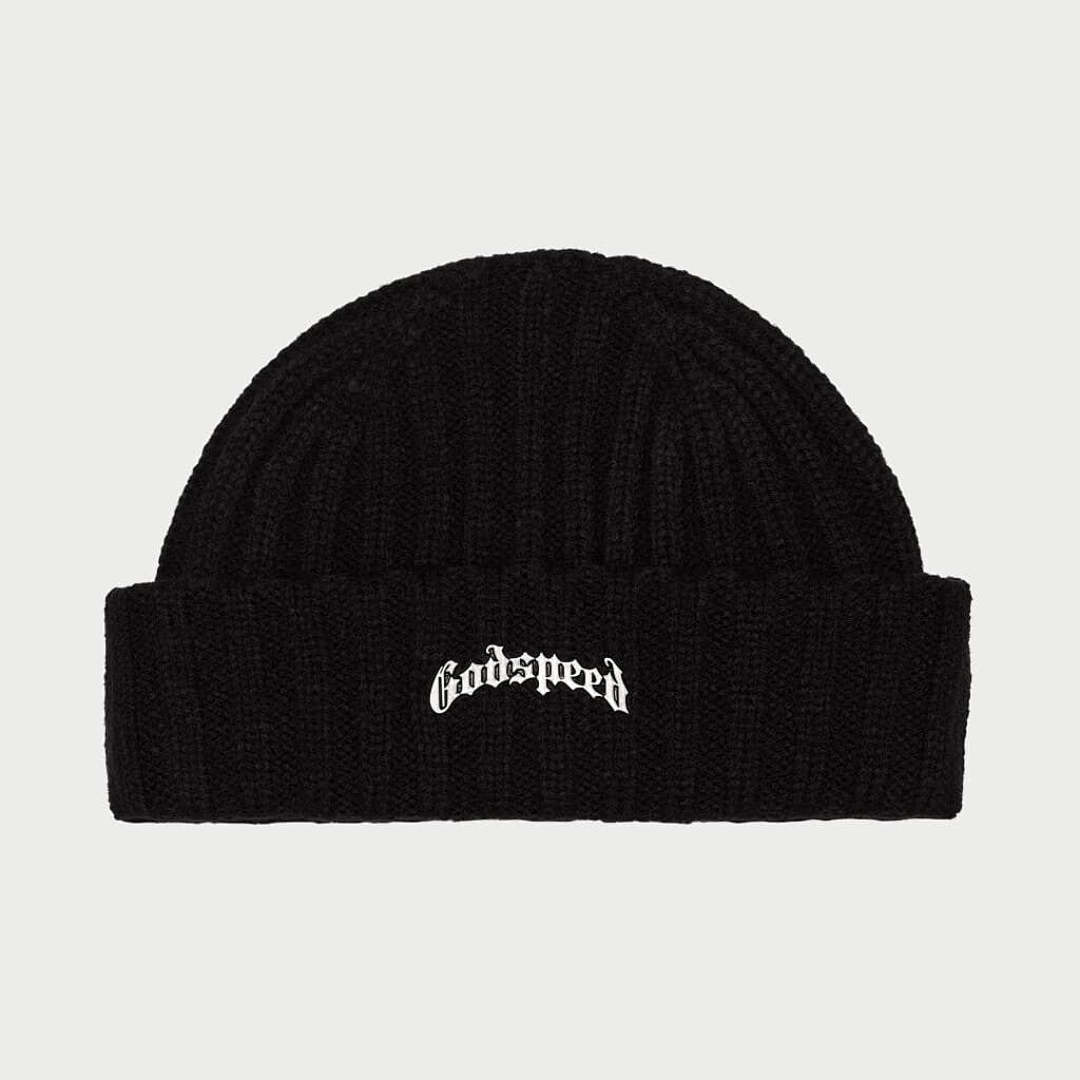 Godspeed ¥98 God Speed Og Logo Emblem Beanie (Black)