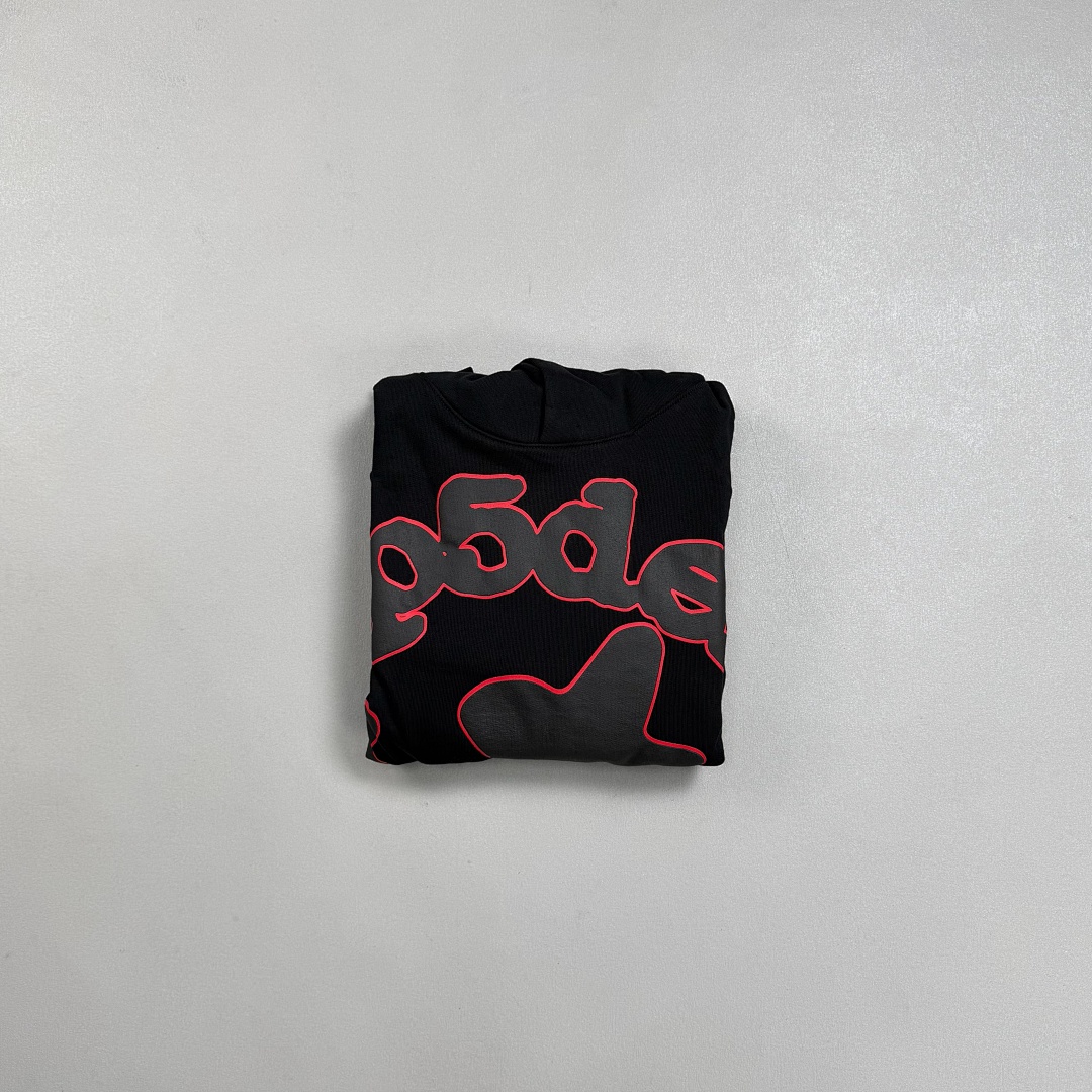 Sp5der ¥260 Sp5Der Beluga Outline Hoodie - Image 13