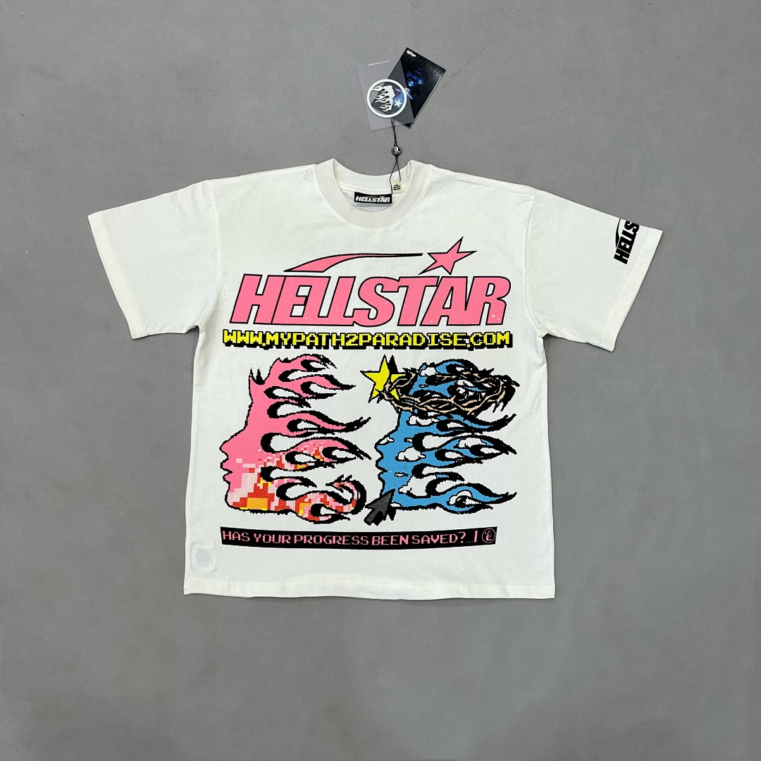 Hellstar ¥150 HELL STAR Pixel T-Shirt