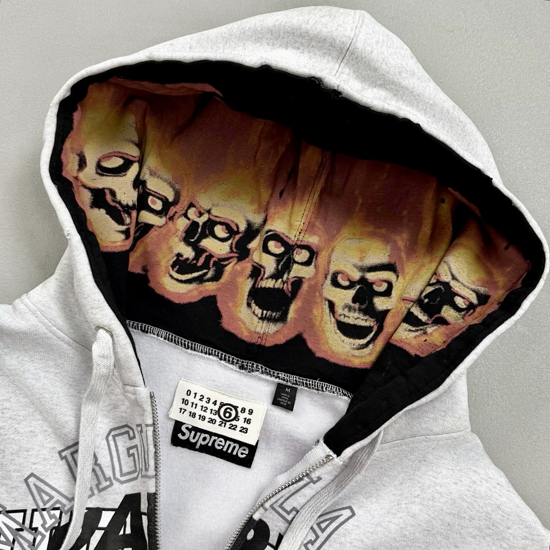 Bape ¥350 Supreme MM6 Zip Up Hooded Sweatshirt - Image 13