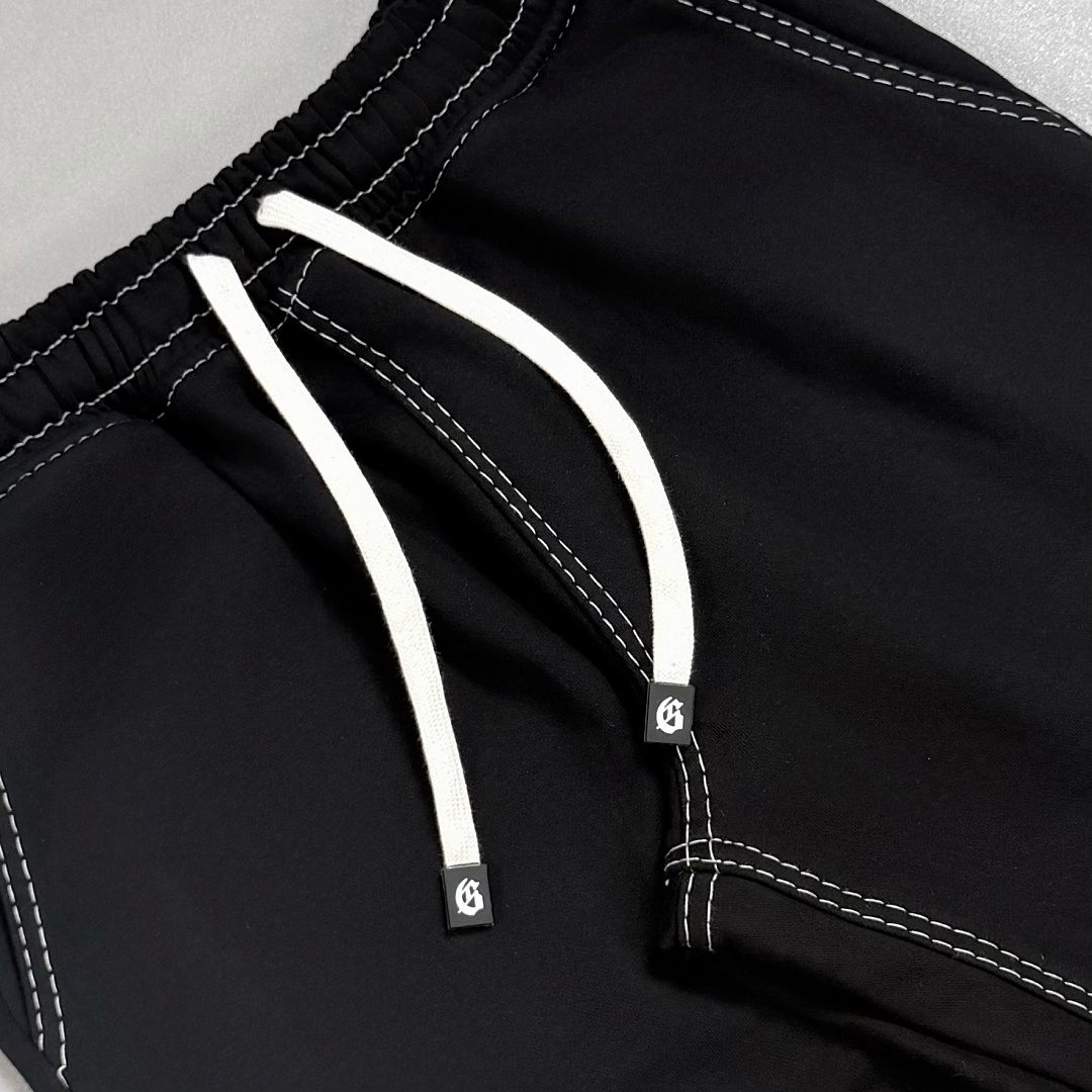 Godspeed ¥298 Godspeed OG Logo Stitched Sweatsuit (Black) - Image 23