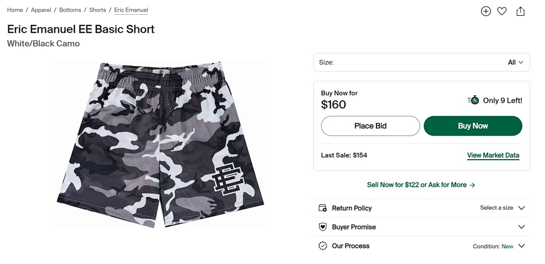 Eric Emanuel ¥98 Eric Emanuel EE Basic Short - Image 4