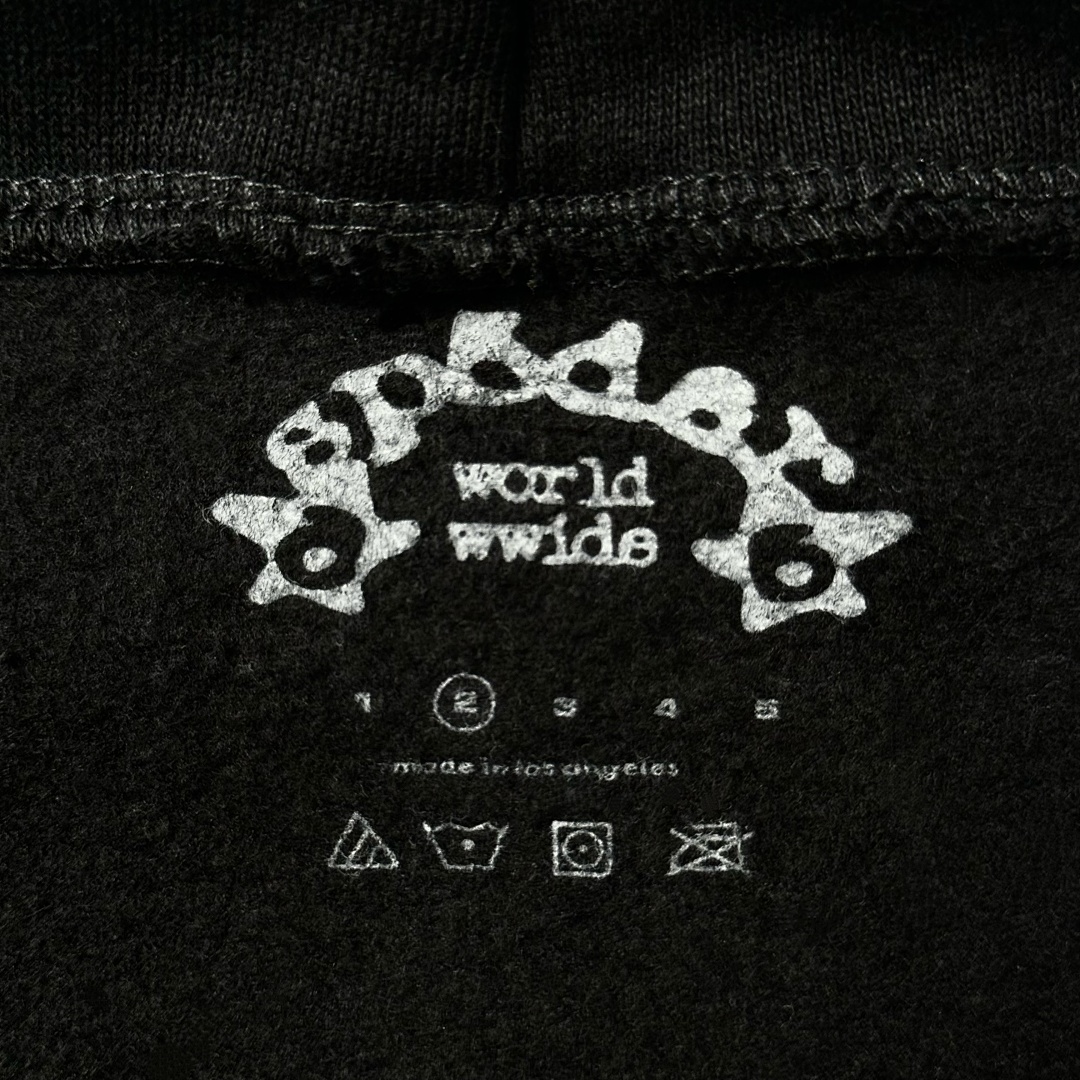 Sp5der ¥200 Sp5Der I Heart SP5 Souvenir Hoodie - Image 9