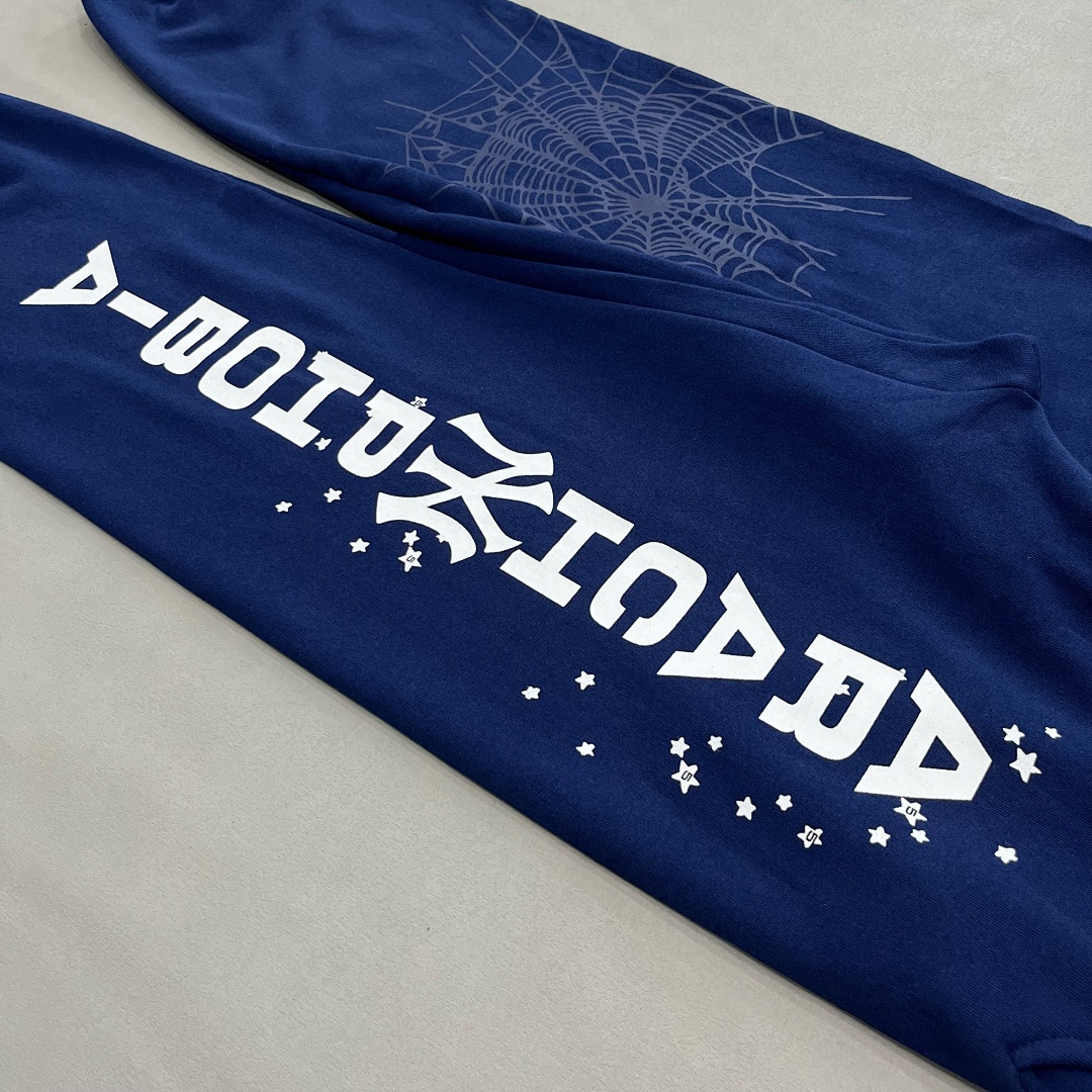 Sp5der ¥150🔥Discount🔥 NAVY PHOBIA NY 1:1 - Image 20