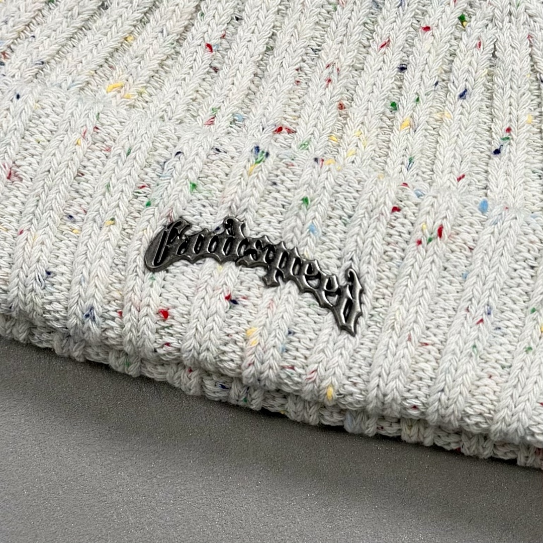 Godspeed ¥98 God Speed Og Logo Emblem Beanie (OREO) - Image 11
