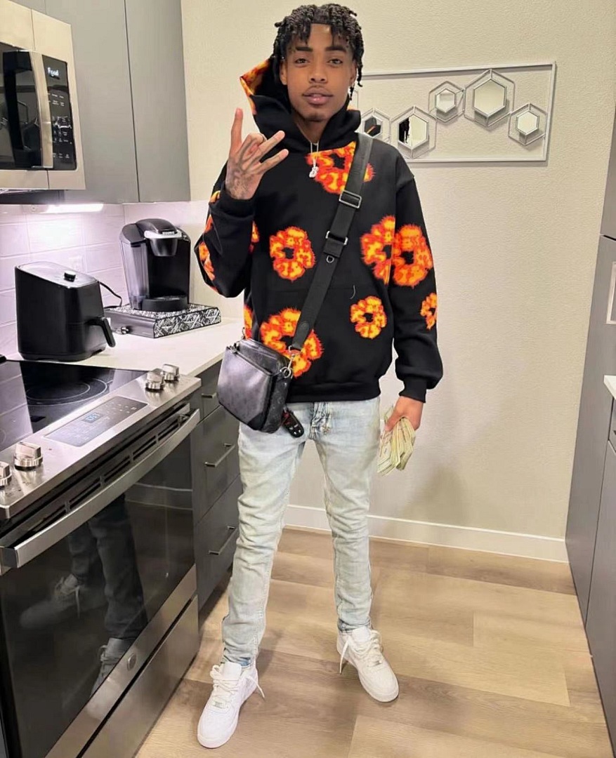 Unbranded ¥298 Denim Tears X Offset Wreath Hoodie - Image 6
