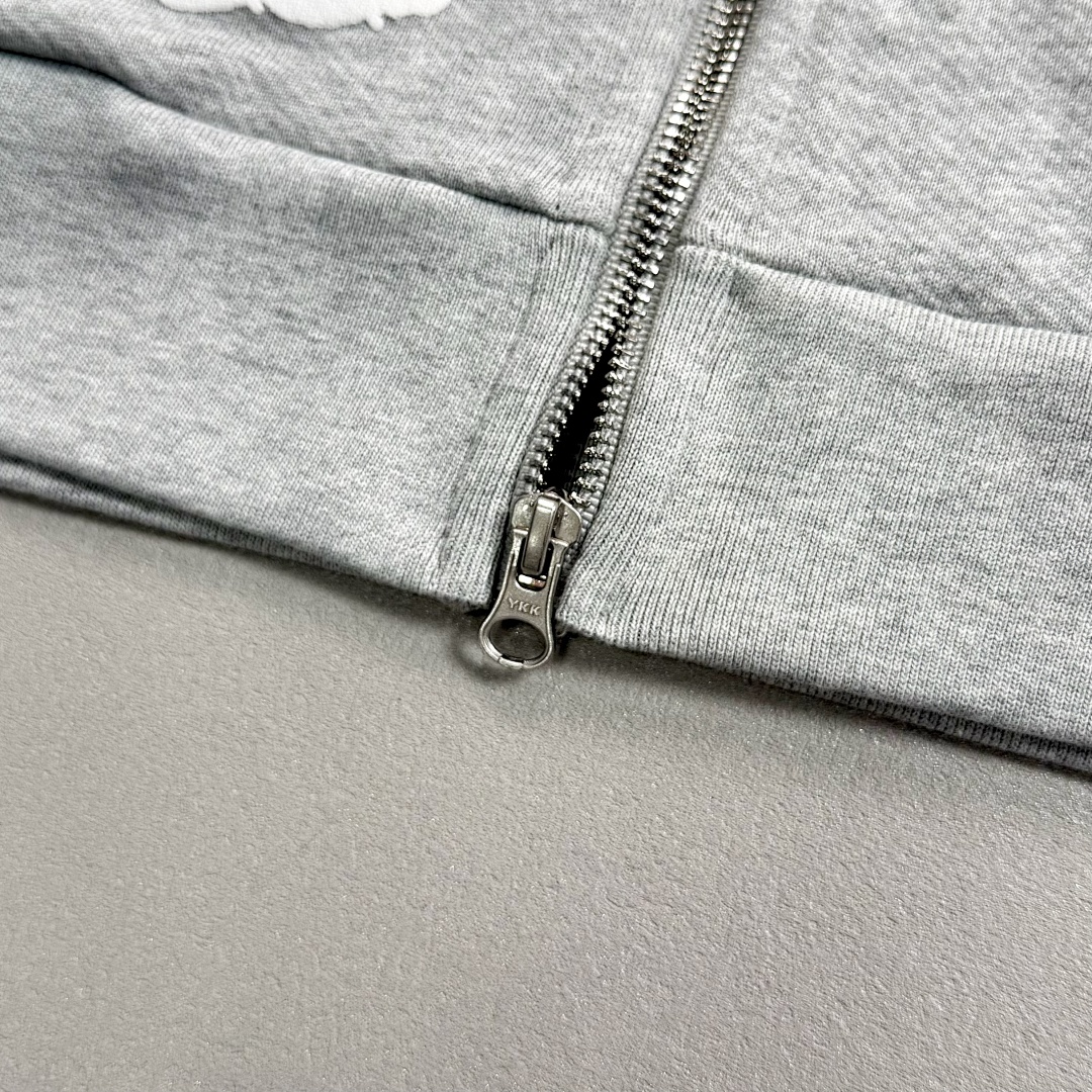 Unbranded ¥298 New Cotton Wreath Zip Hoodie Denim Tears - Image 32