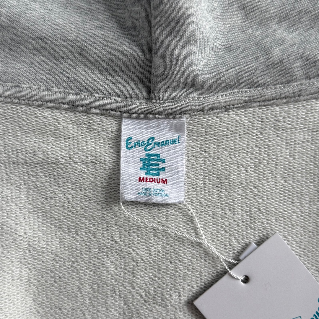 Christian Louboutin ¥268 Eric Emanuel EE Basic Hoodie (Gray/Lime Bolt) - Image 22