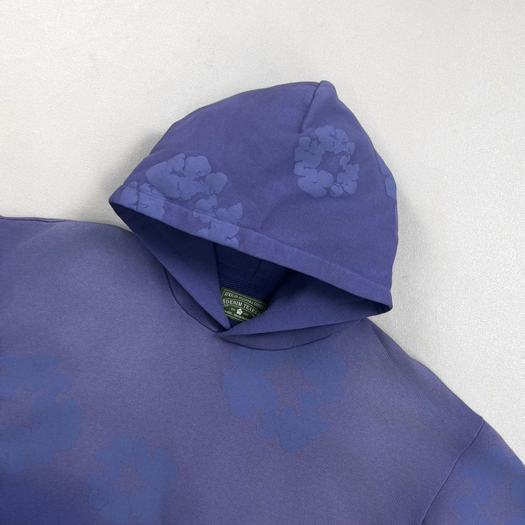 Unbranded ¥298 Denim Tears Mono Cotton Wreath Hoodie - Image 18