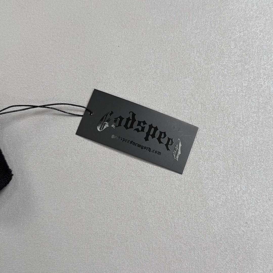 Godspeed ¥298 OG LOGO SWEATSUIT V2 Godspeed (Black/Silver Satin) - Image 39