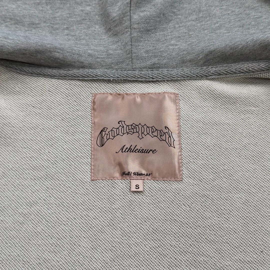 Godspeed ¥298 OG Logo Sweatsuit V2 Godspeed (Heather Grey) - Image 20