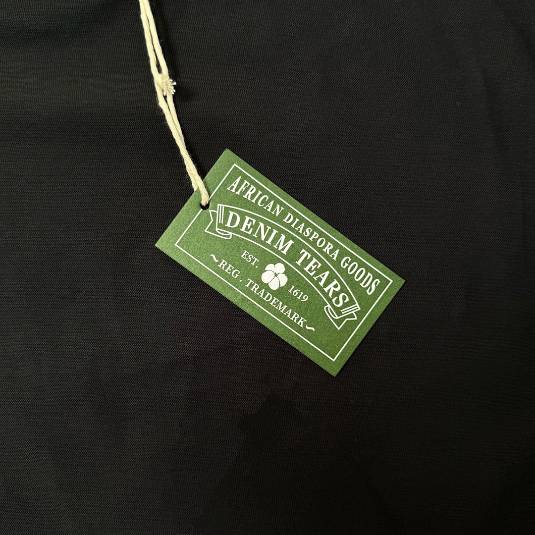 Unbranded ¥168 Denim Tears Peace Wreath Long Sleeve Tee (Black) - Image 9