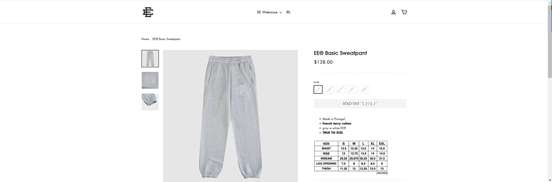 Christian Louboutin ¥268 EE Basic Hoodie Grey/White (24FW) - Image 5