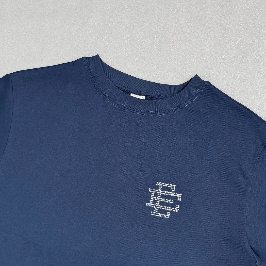Christian Louboutin ¥78 EE Swarovski TEE (Navy) - Image 5