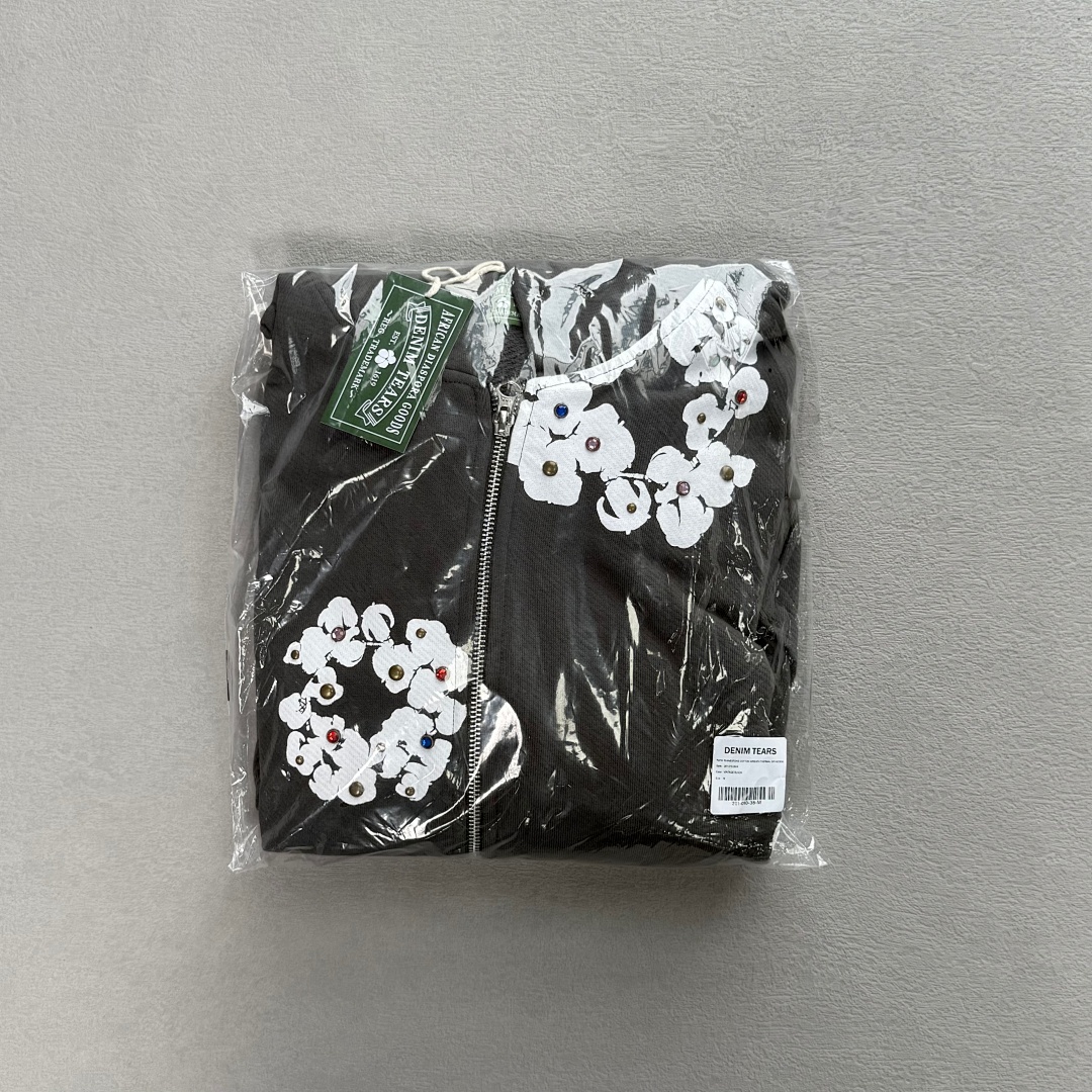 Unbranded ¥368 Rhinestone Cotton Wreath Zip Hoodie＆Pants - Image 18