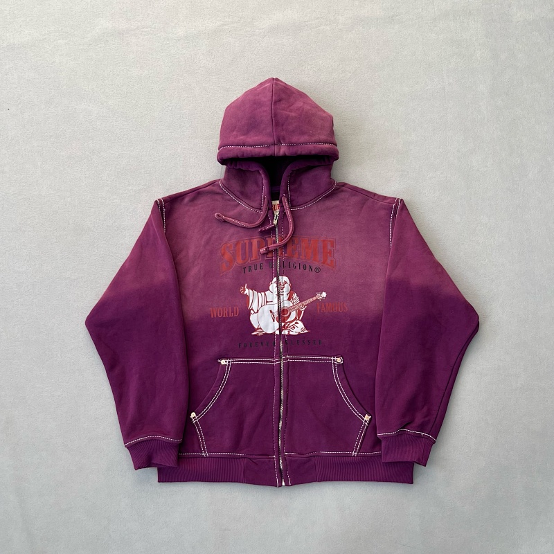 Bape ¥388 Supreme Zip Hooide