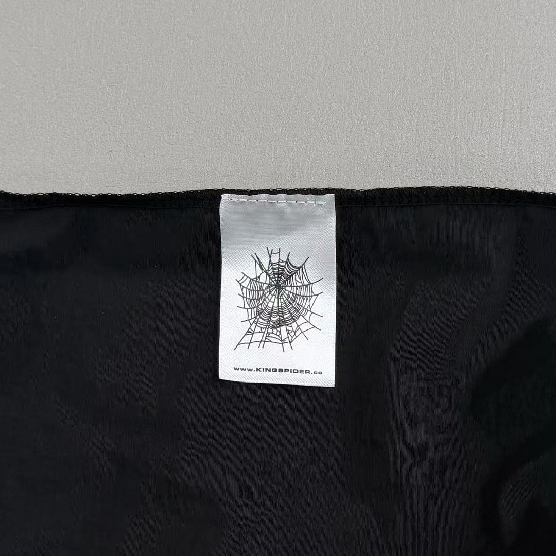 Sp5der ¥155 Sp5Der OG Web Logo Sweat Short - Image 11