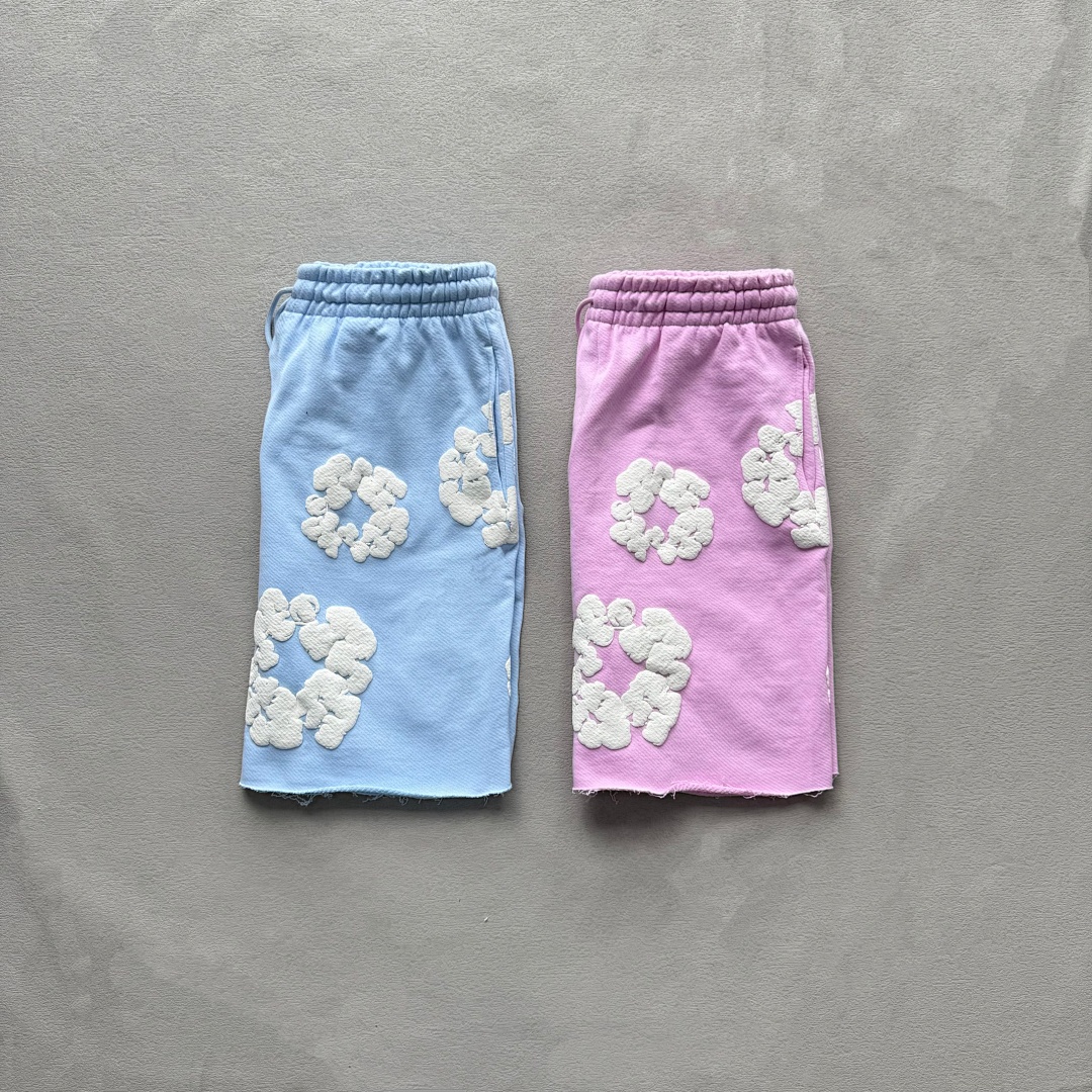 Unbranded ¥198 Denim Tears The Cotton Wreath Powder Sweatshorts