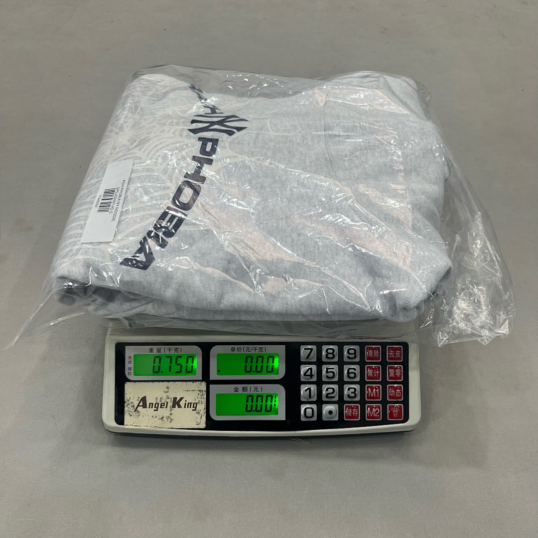 Sp5der ¥260 Arach NY Phobia Hoodie Ash Grey1:1 - Image 14