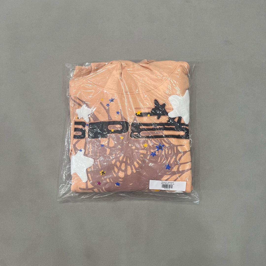 Sp5der ¥150🔥Discount🔥SP5 PEACH HOODIE 1:1 - Image 22